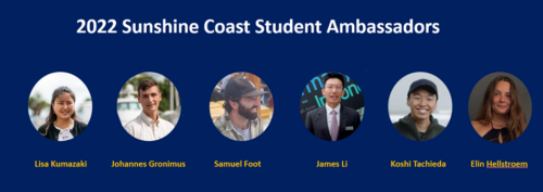Study Sunshine Coast welcomes new Ambassadors