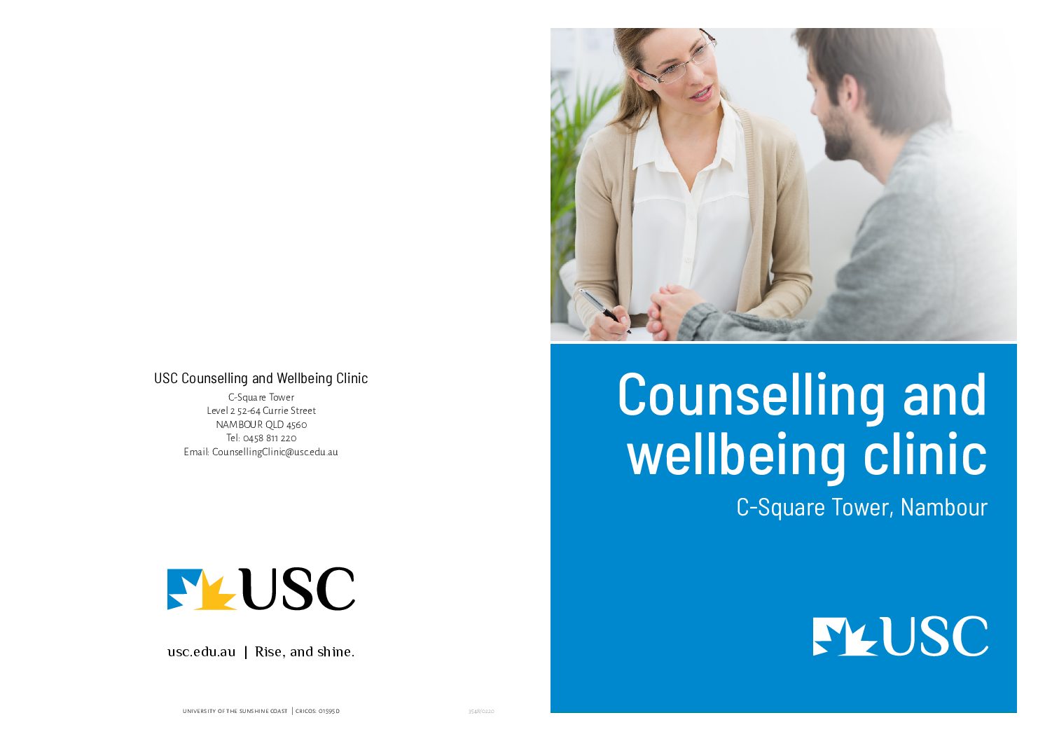 The USC Counselling and Wellbeing Clinic
