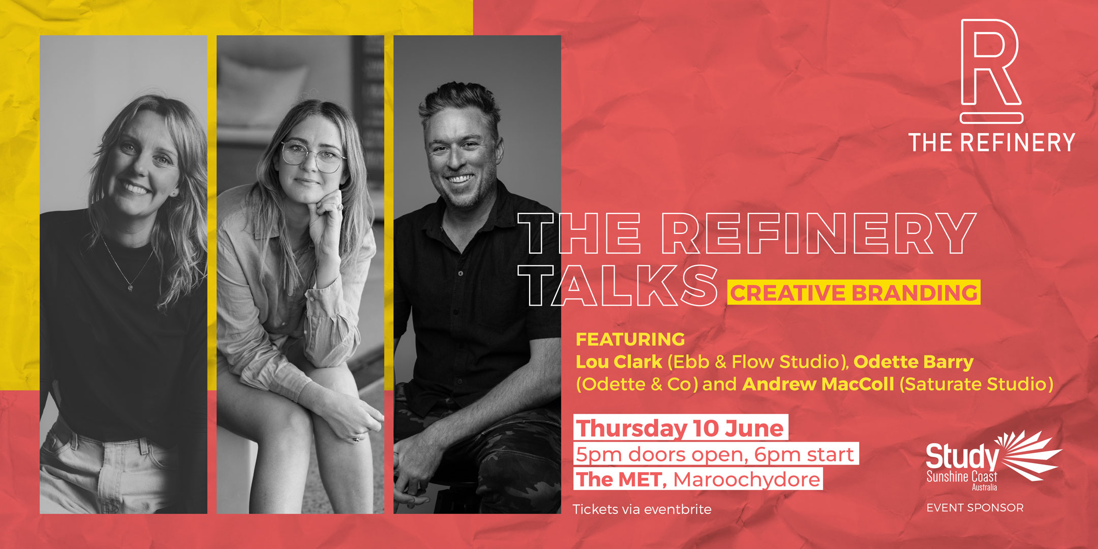 The Refinery Talks - Creative Branding - Study Sunshine Coast