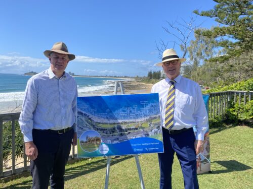 Mooloolaba foreshore to turn over a new leaf