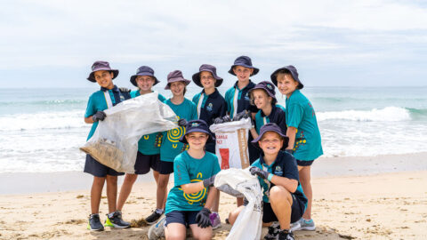 Students ready to hit the sand for Sunshine Coast Schools Beach Clean Up