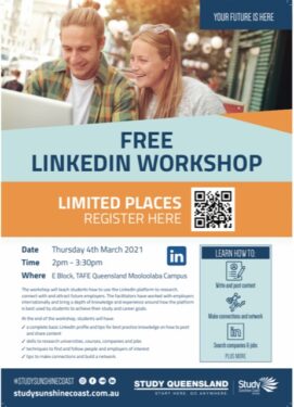 Free LinkedIn workshop tomorrow