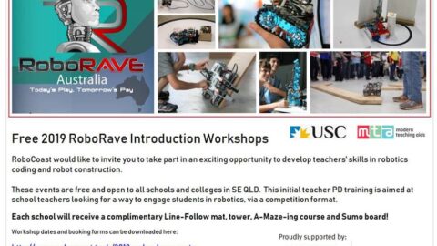 Free 2019 RoboRave Introduction Workshops
