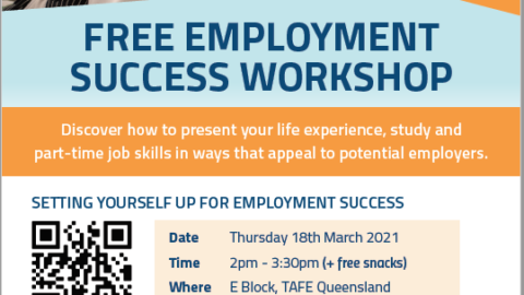 Free job success workshop tomorrow – registrations still open!