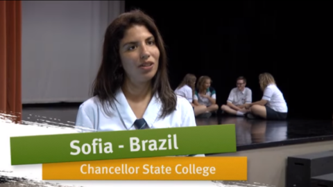 Brazilian student Sofia talks about her experience studying on the Sunshine Coast