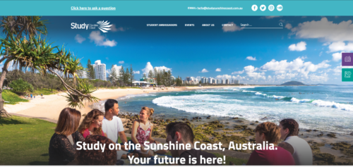 New Study Sunshine Coast website